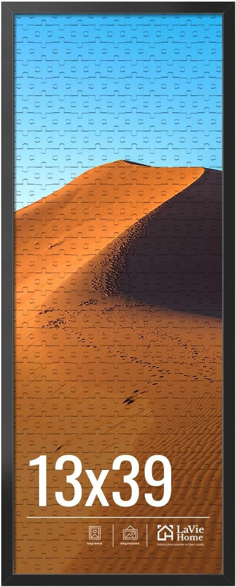 11x14 Black Picture Frame – Wall Display Classic Collection