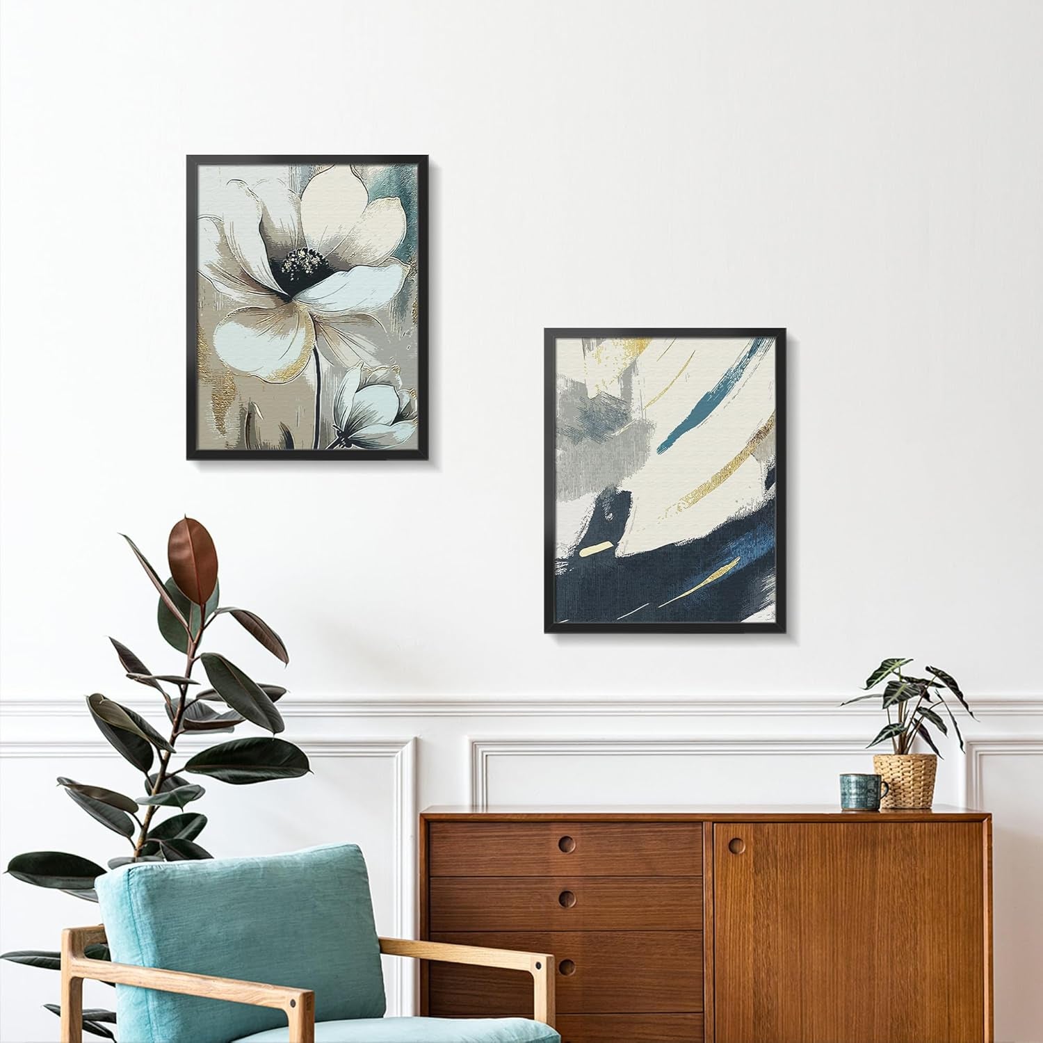 11x14 Black Picture Frame – Wall Display Classic Collection