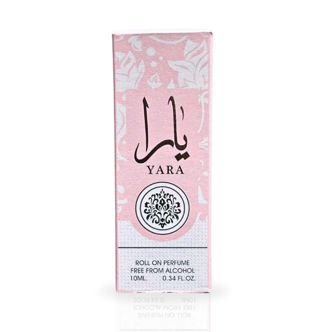 Yara Perfume Roller for Women, 0.34 Ounce / 10Ml