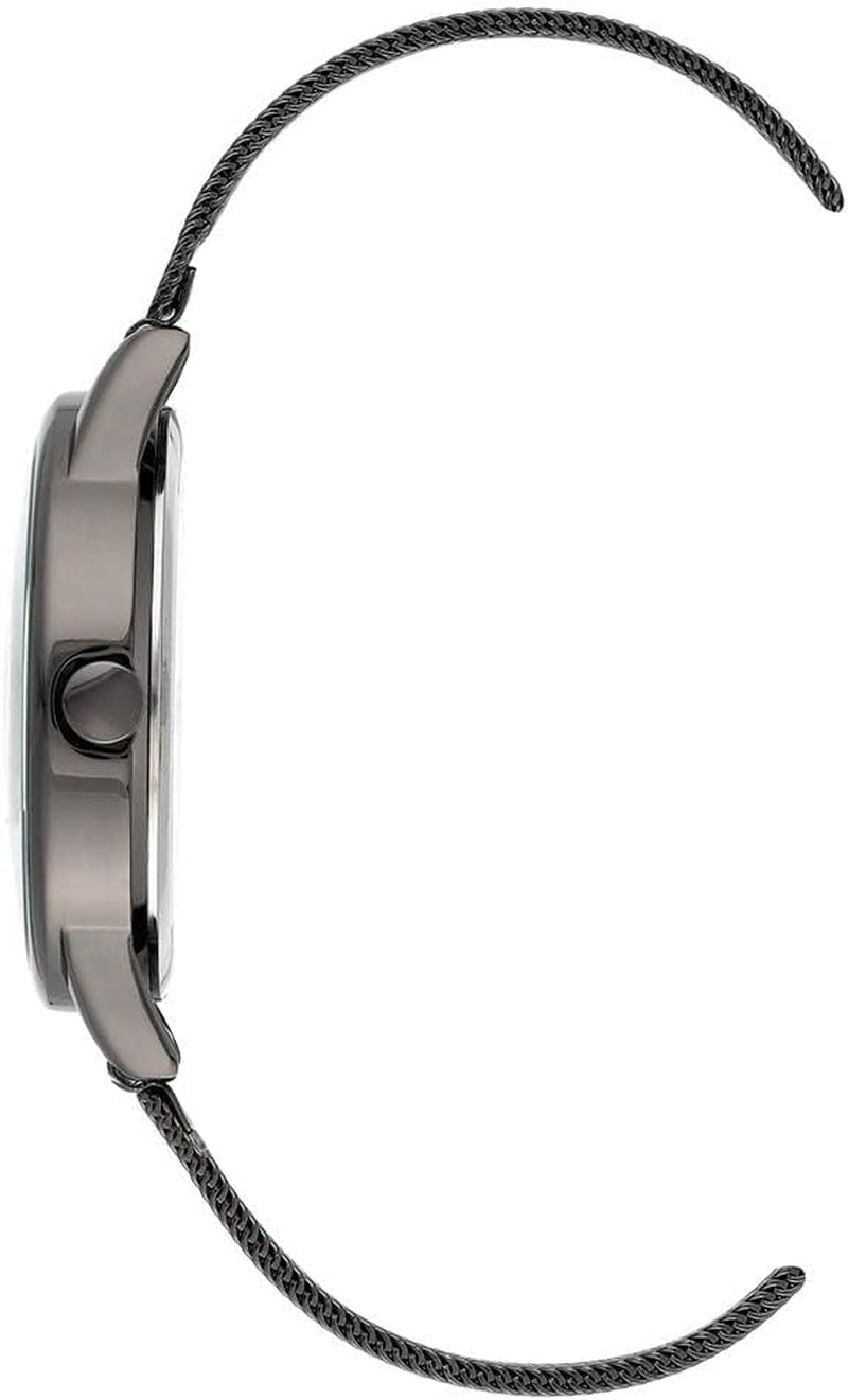 Nine West Women'S Floral Dial Mesh Bracelet Watch