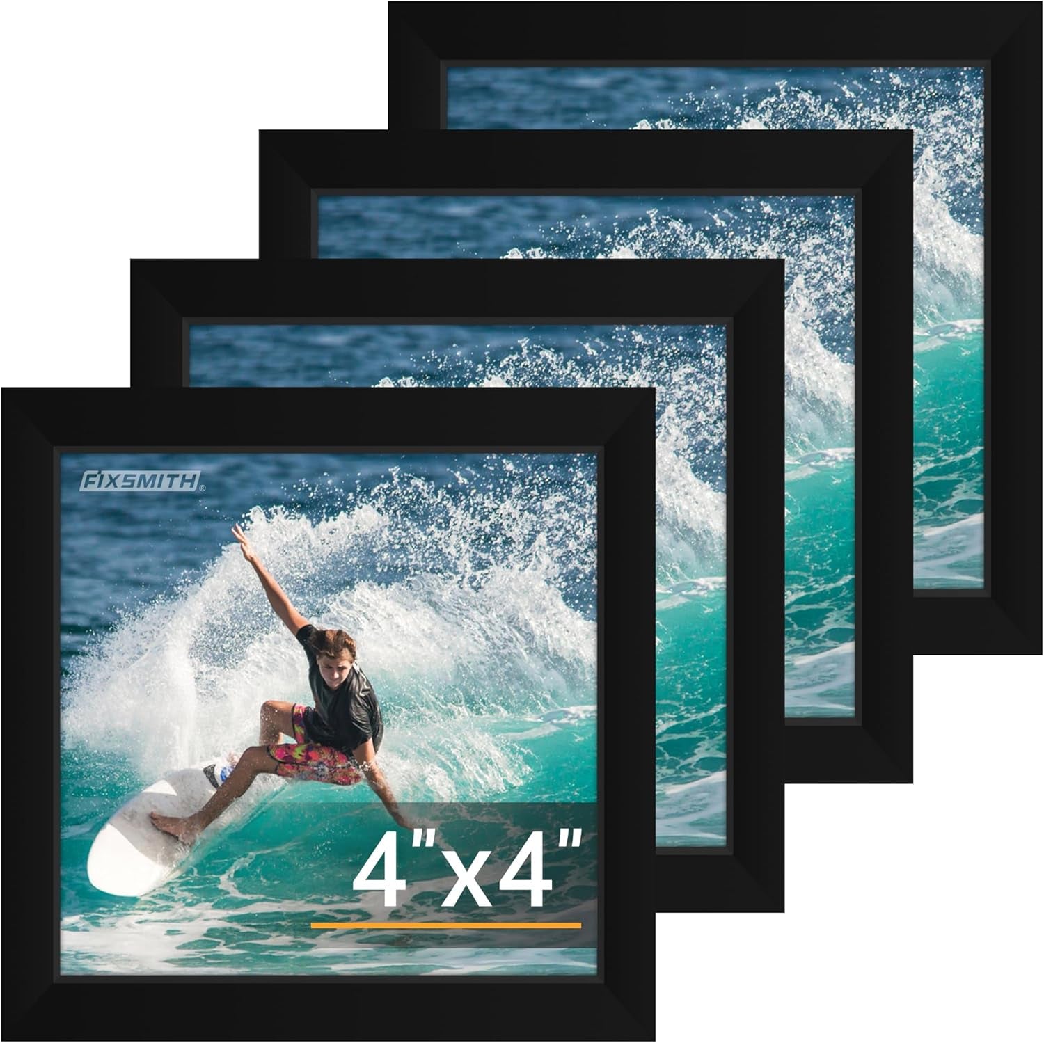 8x10 Picture Frames Set of 2 – Black Wall or Tabletop Display