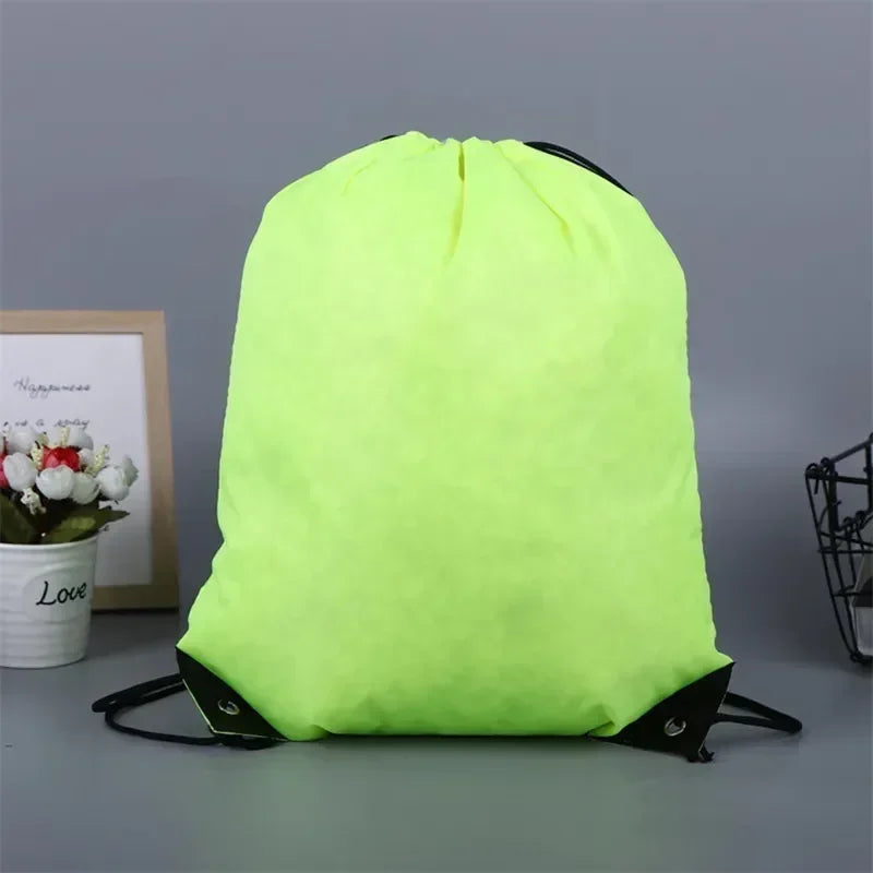 1PC Stylish and Durable Gym Storage Backpack with Nylon Oxford Pocket Bag and Tote Double Shoulder Organizer Bag