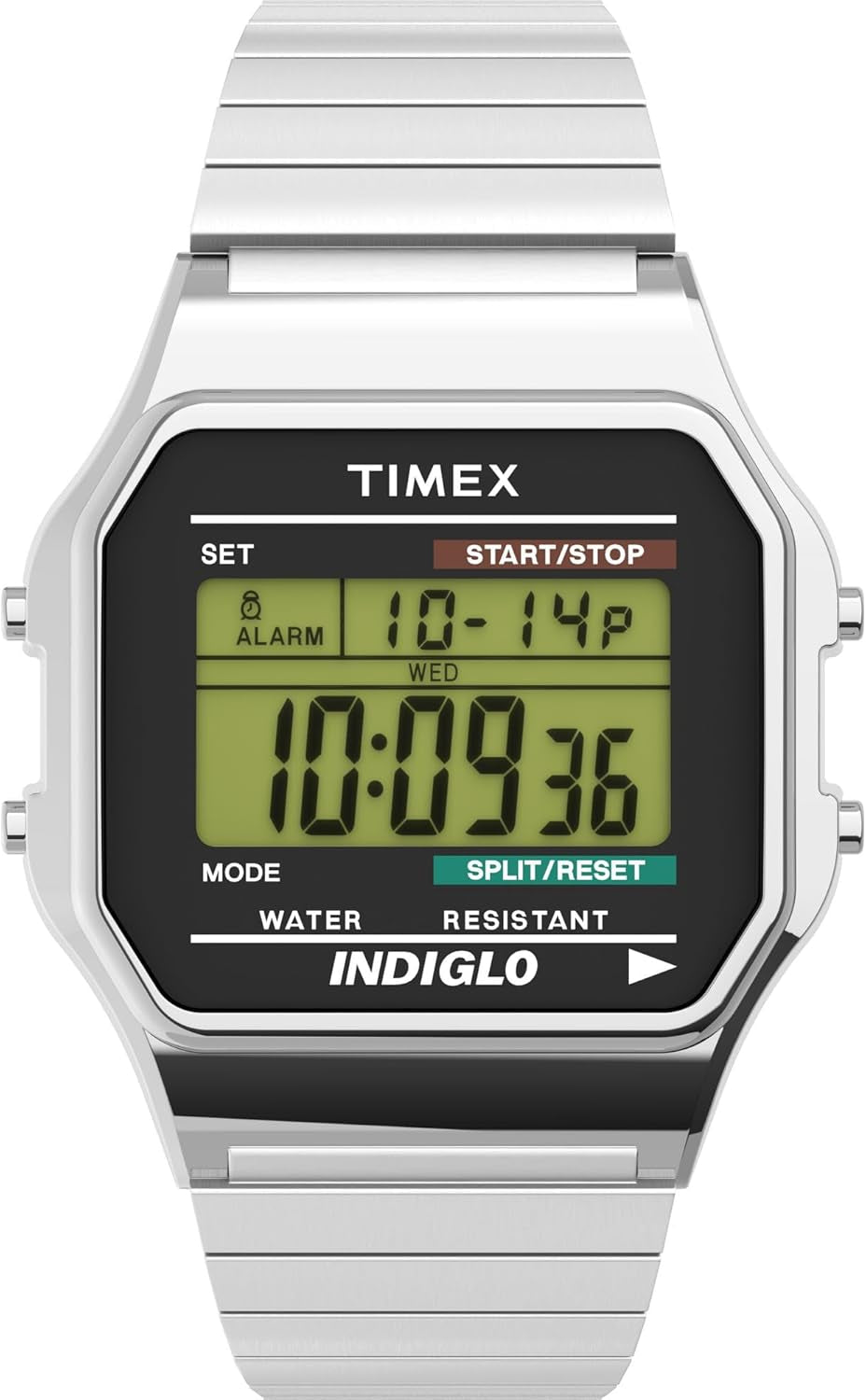 Men'S Classic Digital 34Mm Watch