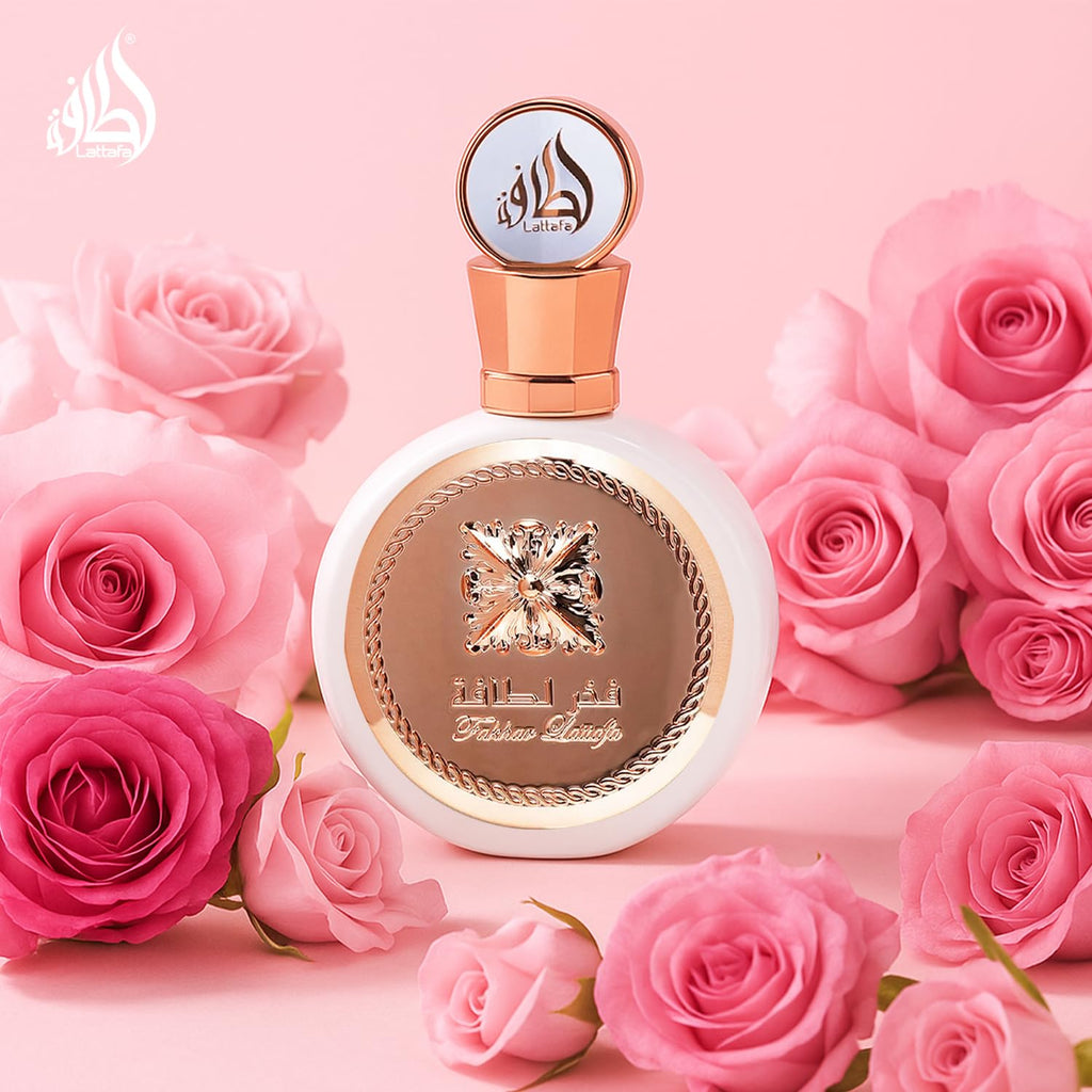 Fakhar - Floral, Fruity Fresh, Sweet - Eau De Parfum Long-Lasting Fragrance for Women, 3.40 Ounce / 100 Ml