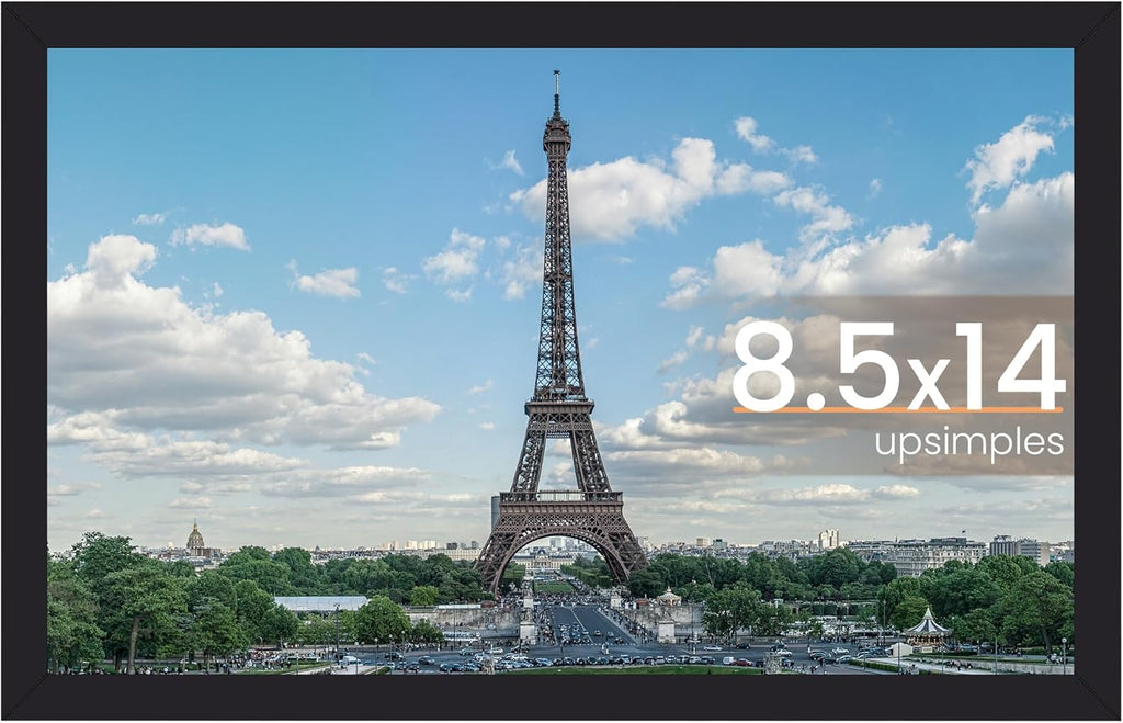 11x14 Black Picture Frame – Wall Hanging with Mat Option