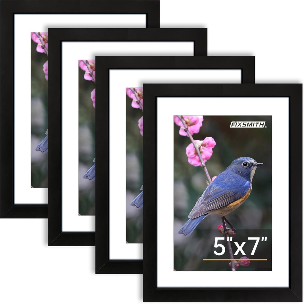 8x10 Picture Frames Set of 2 – Black Wall or Tabletop Display