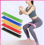 Premium Elastic Yoga Resistance Bands for Hip Glute Training Fitness Exercise Booty Bands Stretching Home Gym Workout