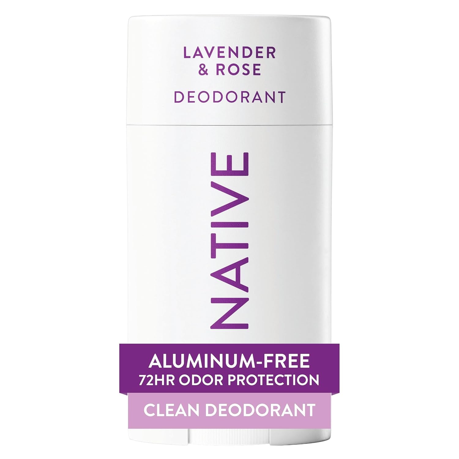 Deodorant Contains Naturally Derived Ingredients, 72 Hour Odor Control, Deodorant for Women and Men, Aluminum Free, Unscented 2.65Oz