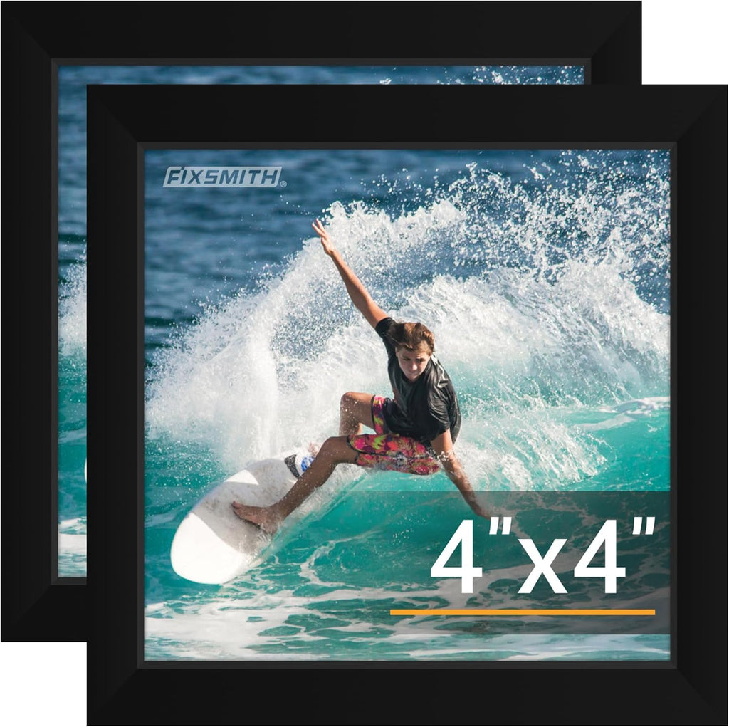 8x10 Picture Frames Set of 2 – Black Wall or Tabletop Display