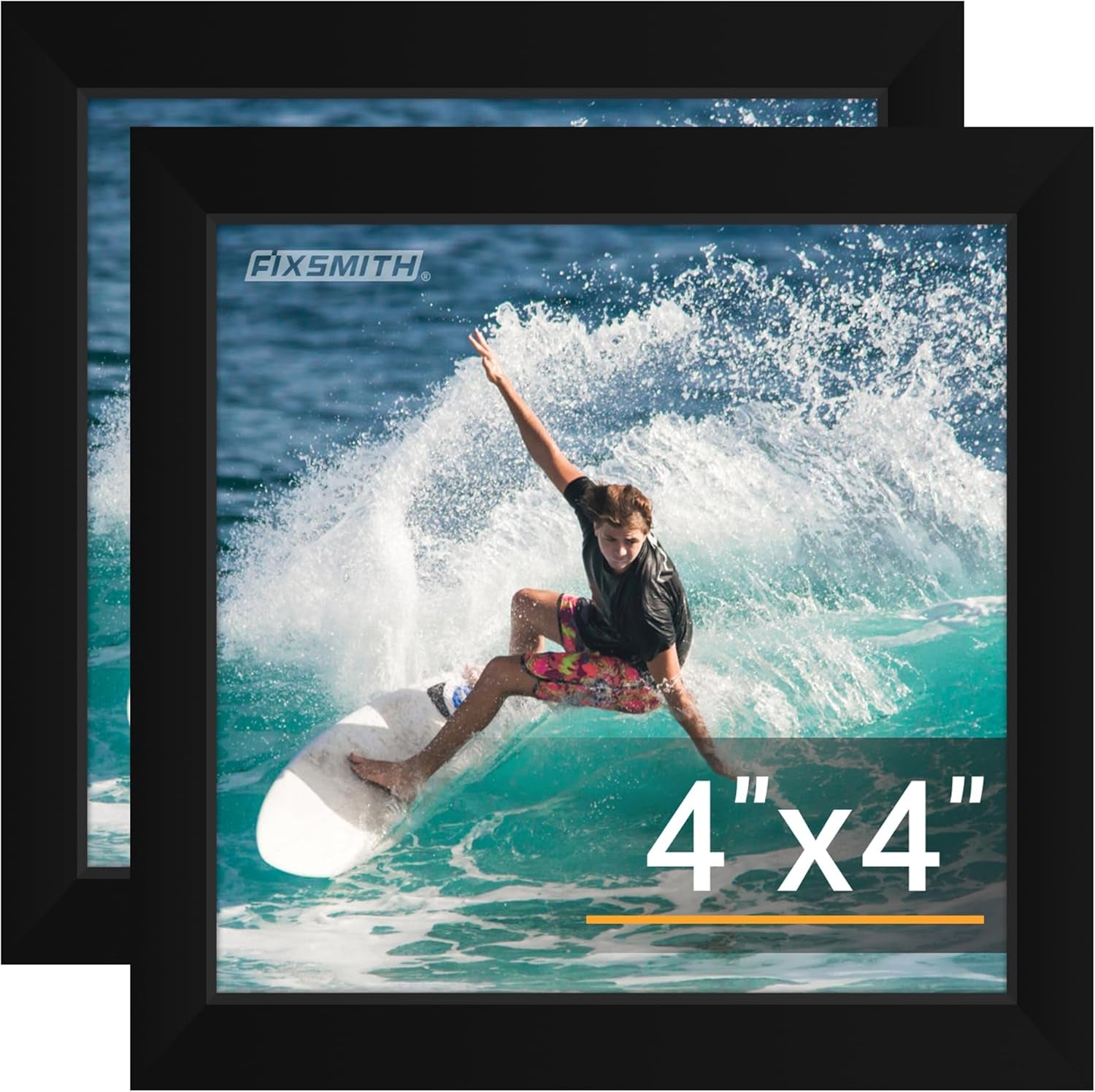8x10 Picture Frames Set of 2 – Black Wall or Tabletop Display