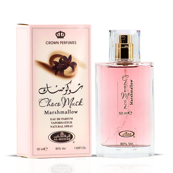 Choco Musk Marshmallow Eau De Parfum for Women - 50Ml (1.65 Oz) | Gourmand Perfume with Strawberry, Marshmallow & Cocoa | Sweet, Fluffy & Addictive | Long-Lasting Arabian Dessert Scent