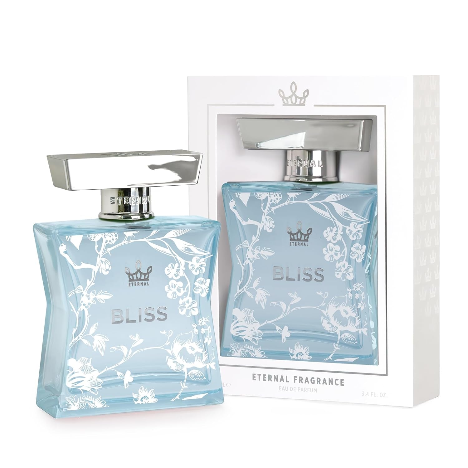 Eternal Bliss - Inspired by Designer Citrus Green Apple Perfume - 3.4 Oz (100Ml) - EDP - Long-Lasting - Vegan - Clean Ingredients - Perfume Spray for Women - 2000 Sprays per Bottle