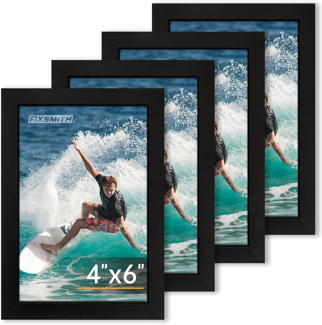 8x10 Picture Frames Set of 2 – Black Wall or Tabletop Display
