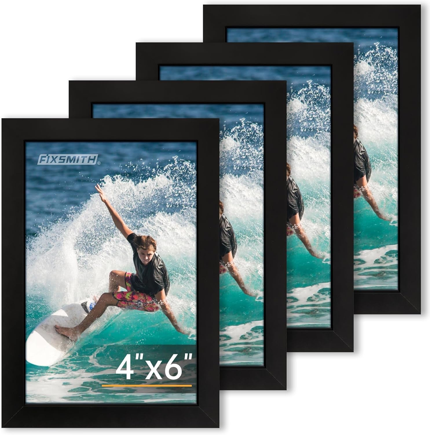 8x10 Picture Frames Set of 2 – Black Wall or Tabletop Display
