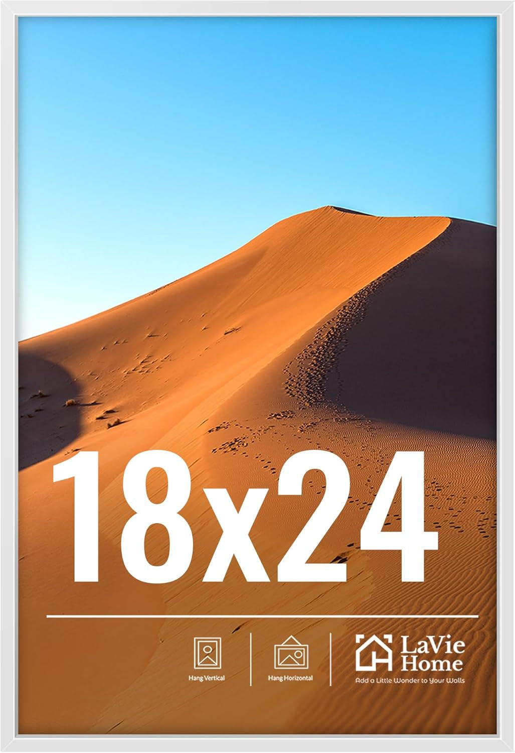 11x14 Black Picture Frame – Wall Display Classic Collection