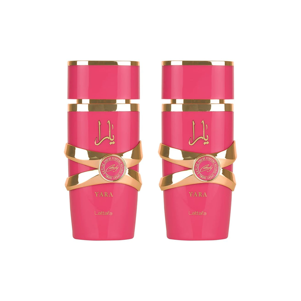 Yara Candy - Vanilla, Fruity, Citrus, Floral - Eau De Parfum Long-Lasting Fragrance for Women, 3.40 Ounce / 100 Ml