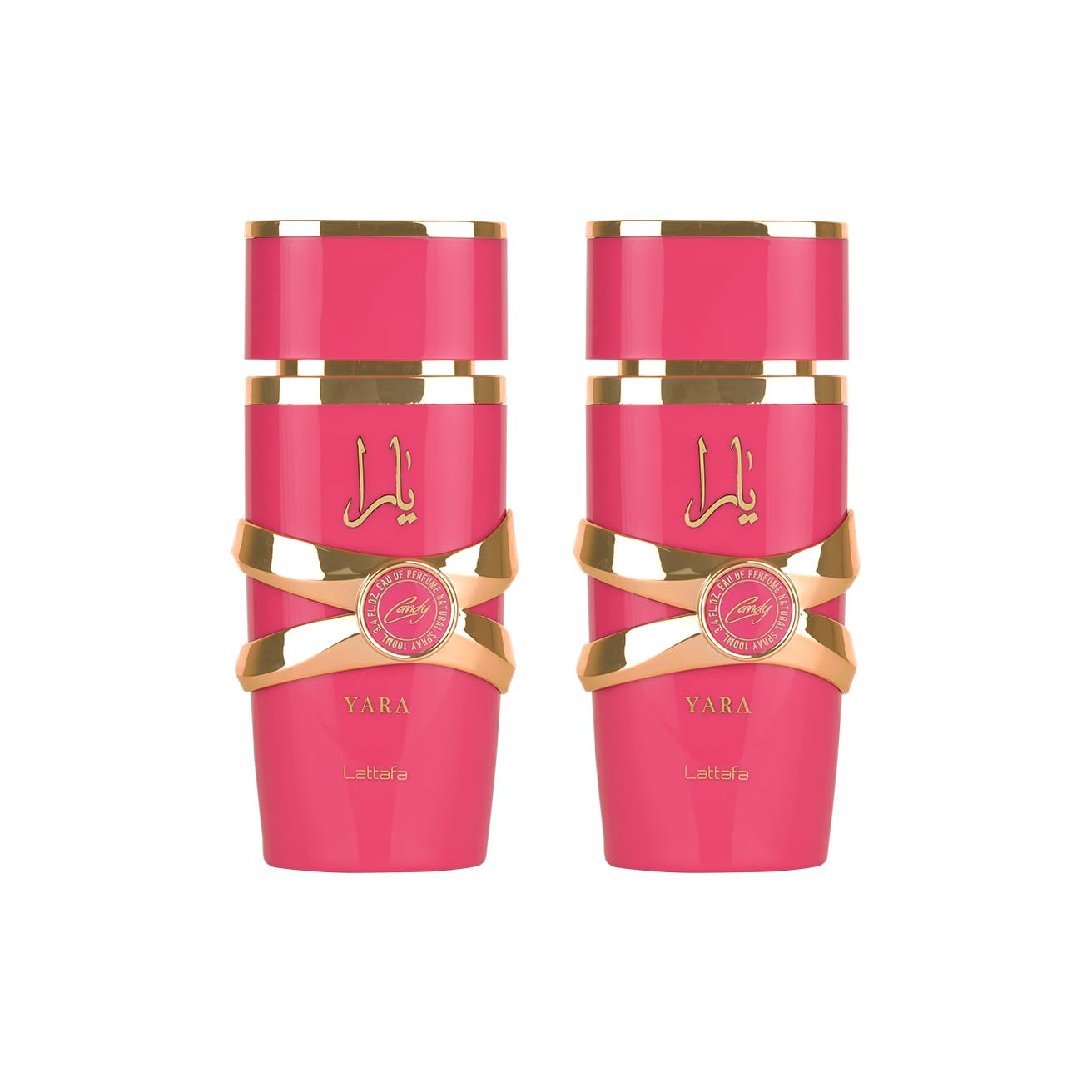 Yara Candy - Vanilla, Fruity, Citrus, Floral - Eau De Parfum Long-Lasting Fragrance for Women, 3.40 Ounce / 100 Ml