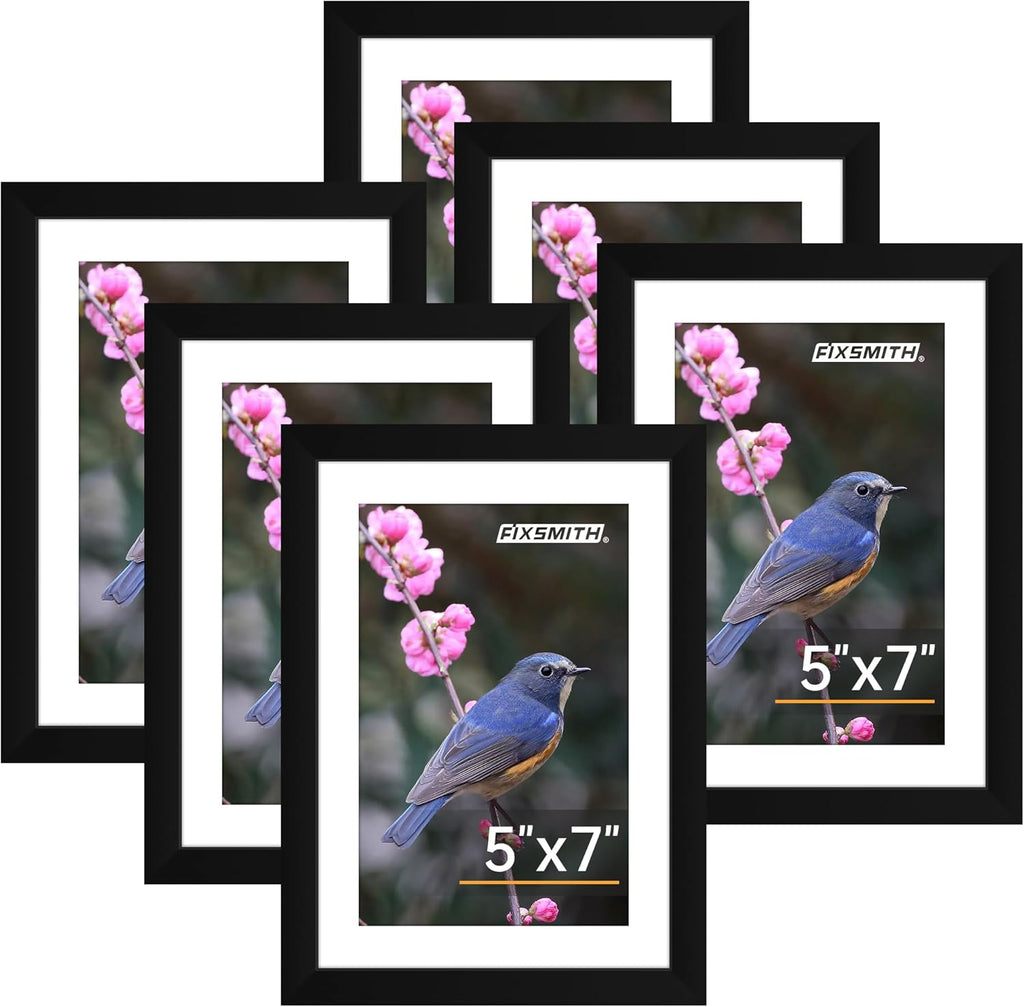 8x10 Picture Frames Set of 2 – Black Wall or Tabletop Display