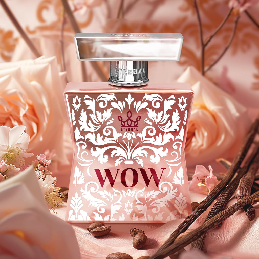 Eternal Wow - Inspired by Designer Fruity Almond Vanilla Perfume - 3.4 Oz (100Ml) - EDP - Long-Lasting - Vegan - Clean Ingredients - Perfume for Women - 2000 Sprays per Bottle