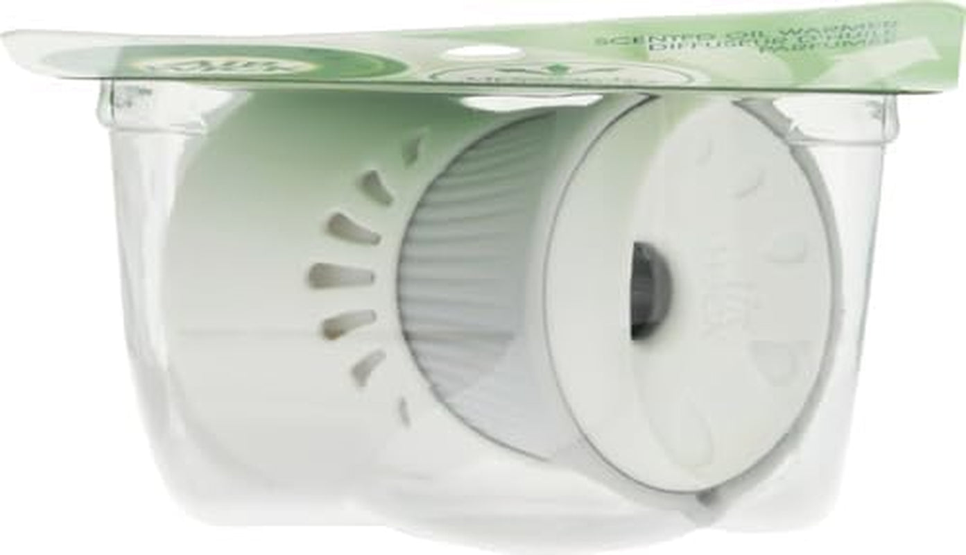Plug in Scented Oil Warmer, White, 1 Count, Essential Oils, Air Freshener