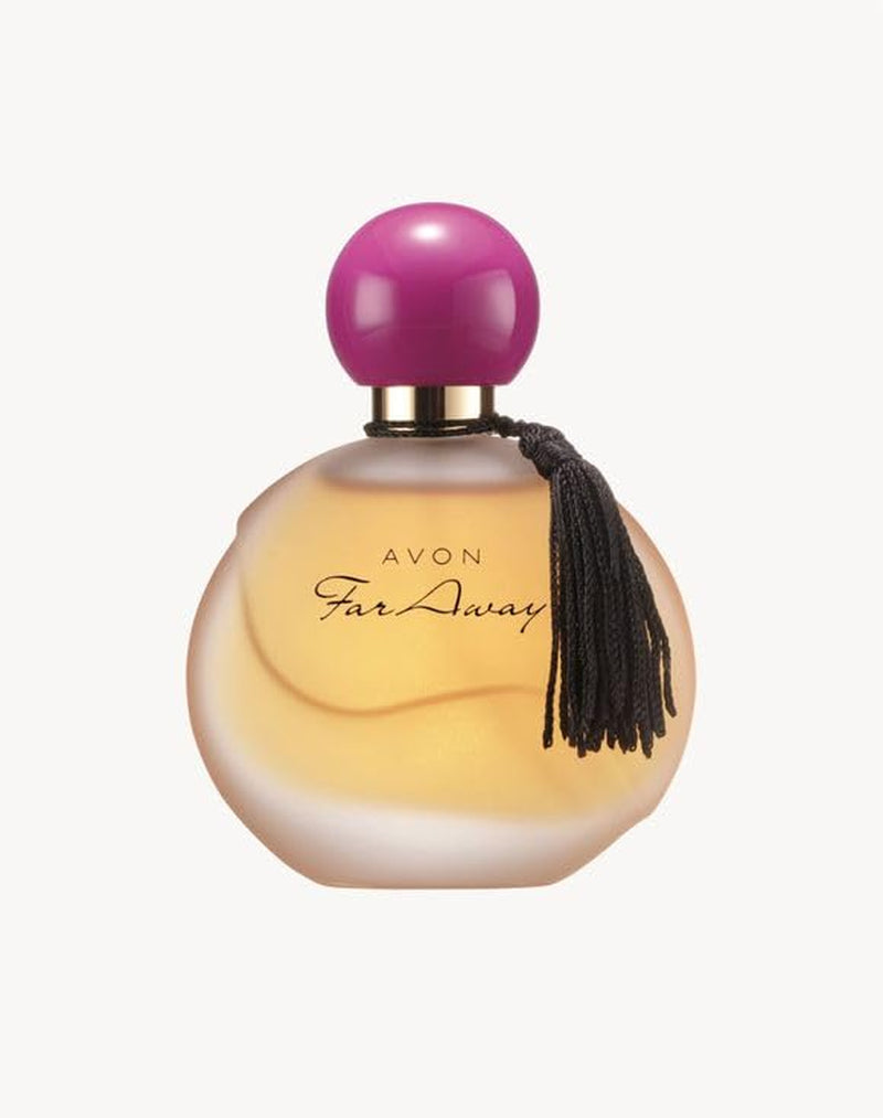 Far Away Eau De Parfum Spray for Women 1.7 Fl Oz, Signature Floral Amber Scent