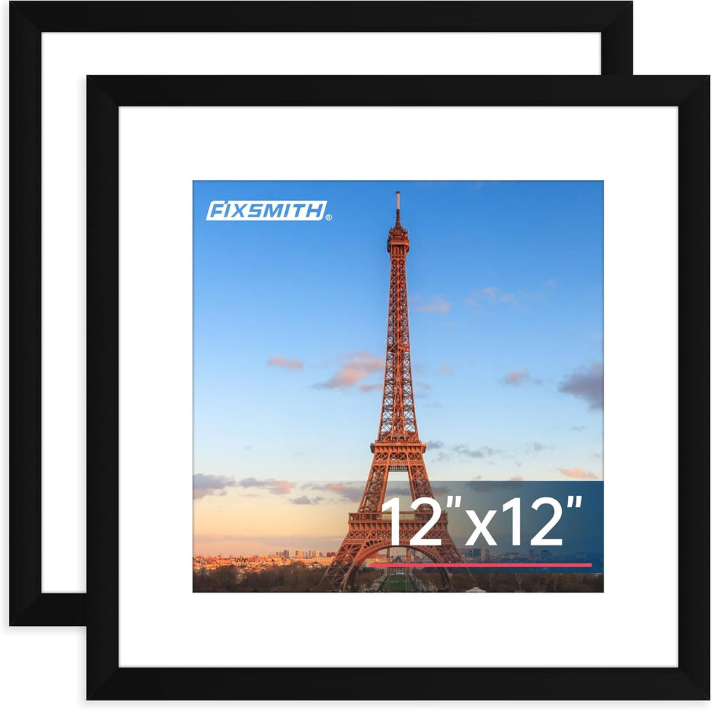 8x10 Picture Frames Set of 2 – Black Wall or Tabletop Display