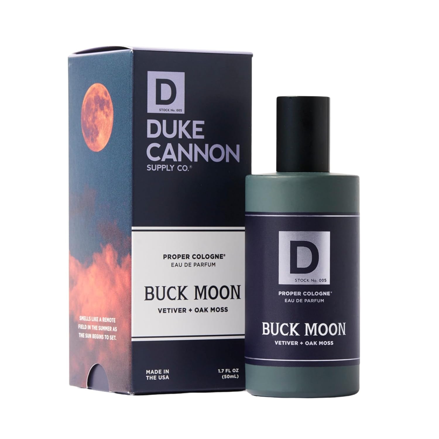 Duke Cannon Proper Cologne Seawolf | Men'S Eau De Parfum | Driftwood and Coastal Air | Subtle, Fresh Long-Lasting Scent | 1.7 Fl Oz