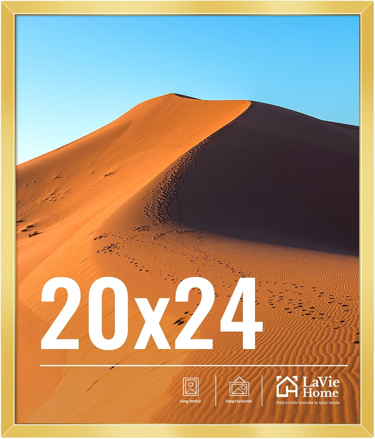 11x14 Black Picture Frame – Wall Display Classic Collection