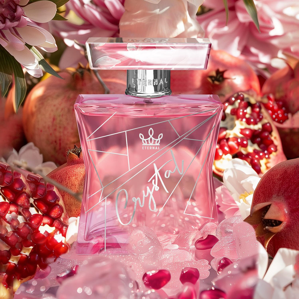 Eternal Crystal - Inspired by Bright Crystal - 3.4 Oz (100Ml) - Eau De Parfum - Long-Lasting - Vegan - Clean Ingredients - Perfume Spray for Women - 2000 Sprays per Bottle