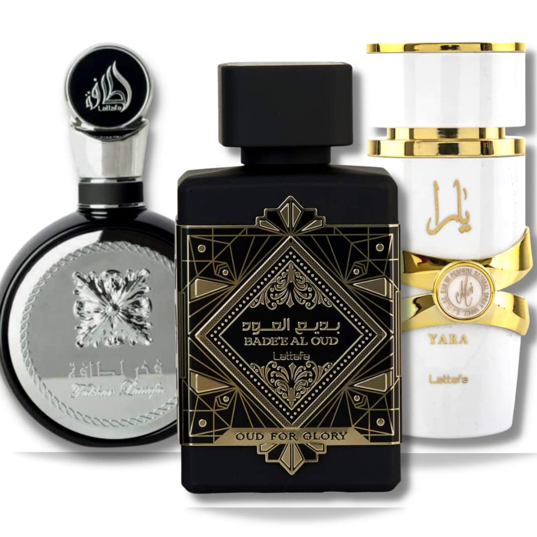 Perfumes Bade'E Al Oud, Oud for Glory for Unisex Eau De Parfum Spray, 3.4 Ounce