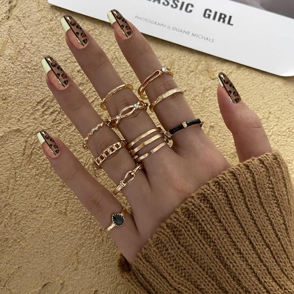73 Pcs Gold Jewelry Set with 6Pcs Layered Necklace, 11 Pcs Anklet and 7Pcs Earring Ear Cuff,12Hoop Earrings ,15Pcs Rings,21Pcs Stud Earrings Jewerly Set for Women Pack for Friendship Party Gift
