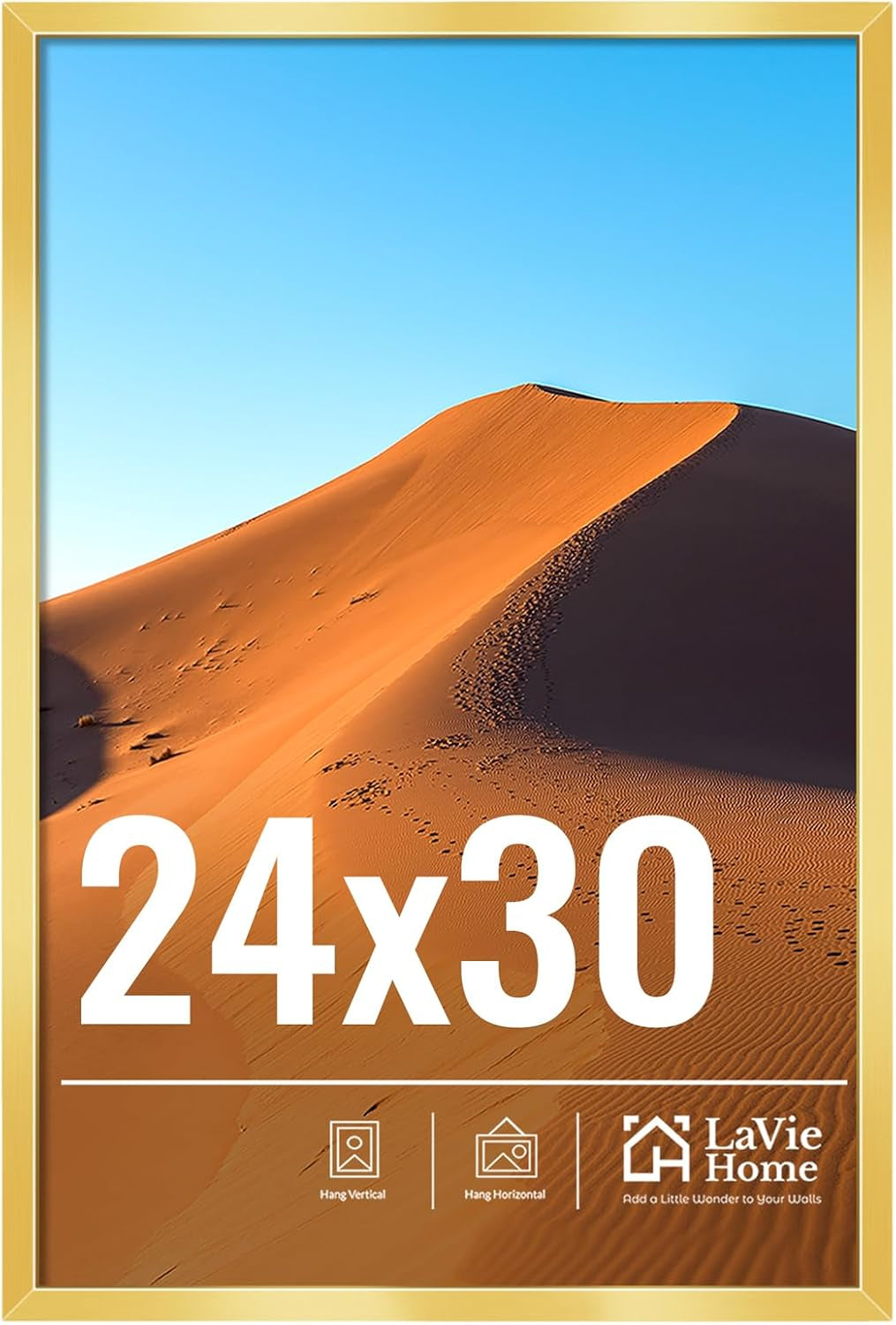 11x14 Black Picture Frame – Wall Display Classic Collection