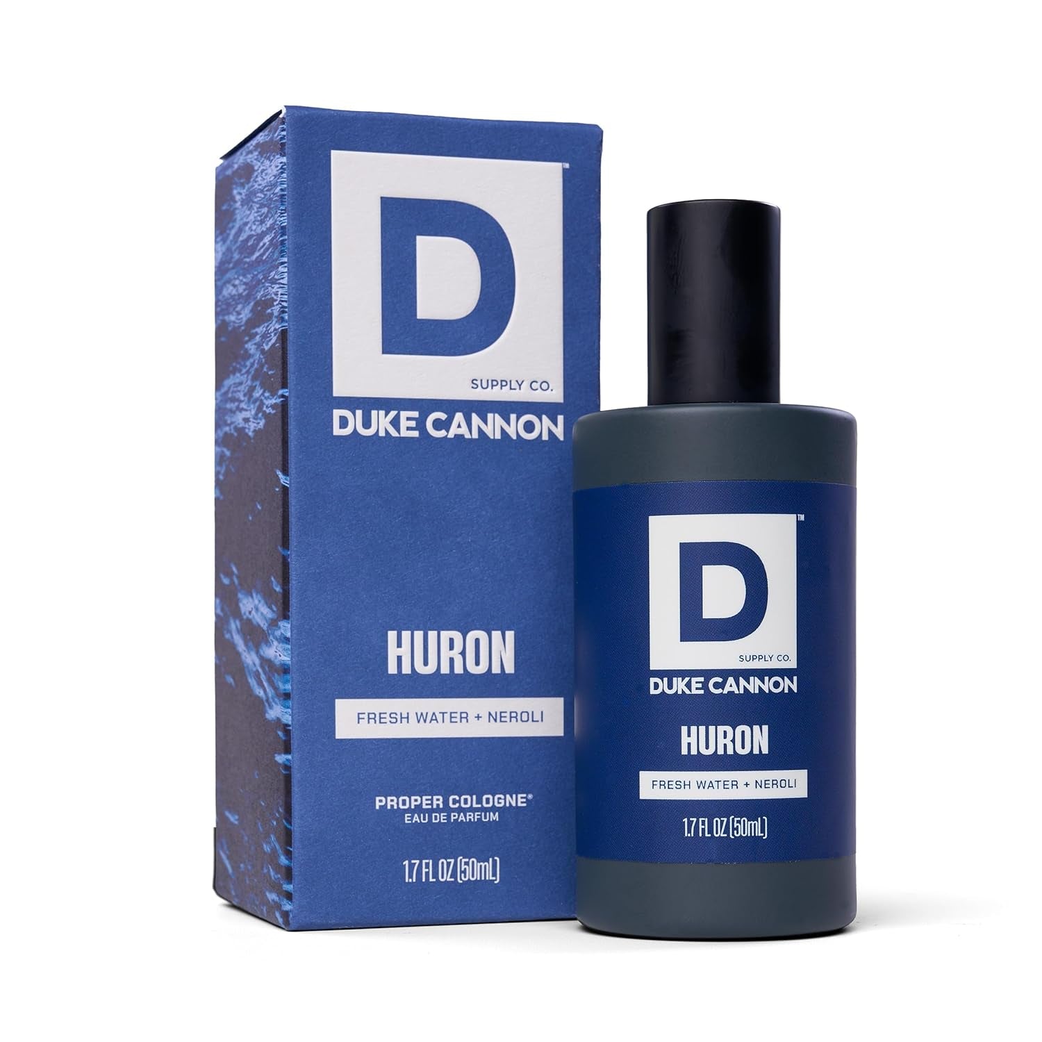 Duke Cannon Proper Cologne Seawolf | Men'S Eau De Parfum | Driftwood and Coastal Air | Subtle, Fresh Long-Lasting Scent | 1.7 Fl Oz