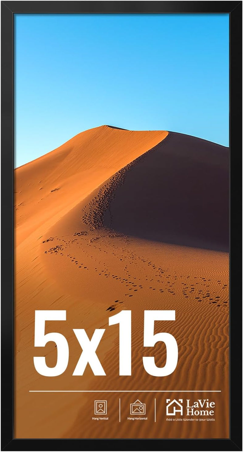 11x14 Black Picture Frame – Wall Display Classic Collection