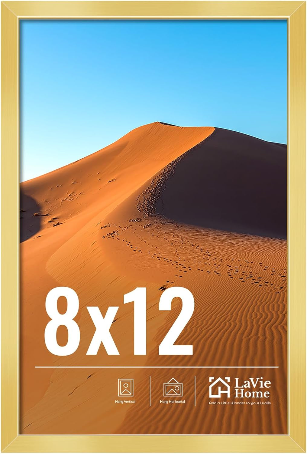 11x14 Black Picture Frame – Wall Display Classic Collection