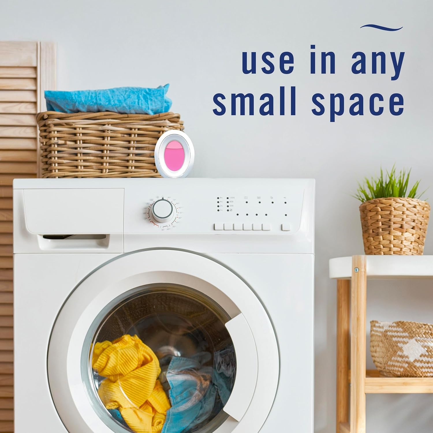 Bathroom Air Freshener, Odor-Fighting Plug-In Alternative, Home, Bathroom & Kitchen Use, Downy April Fresh Scent, 6 Count