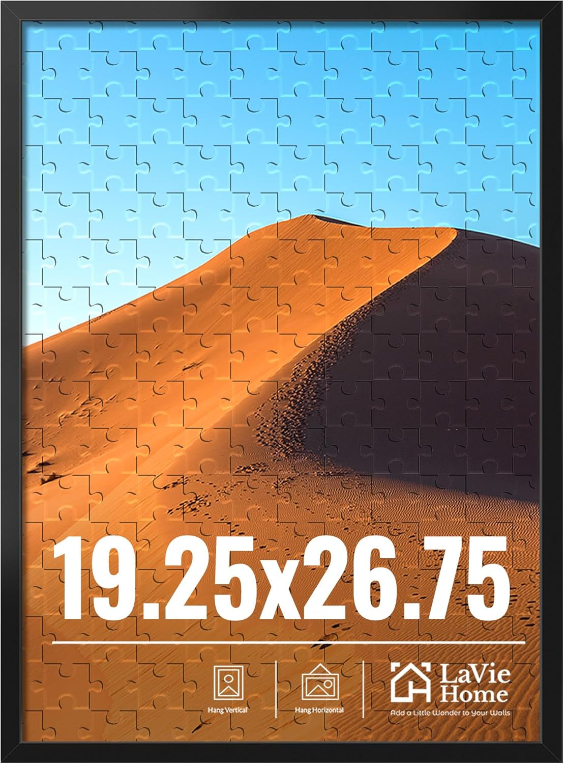 11x14 Black Picture Frame – Wall Display Classic Collection