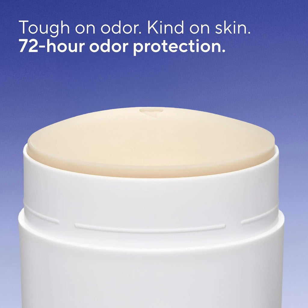 Deodorant Contains Naturally Derived Ingredients, 72 Hour Odor Control, Deodorant for Women and Men, Aluminum Free, Unscented 2.65Oz
