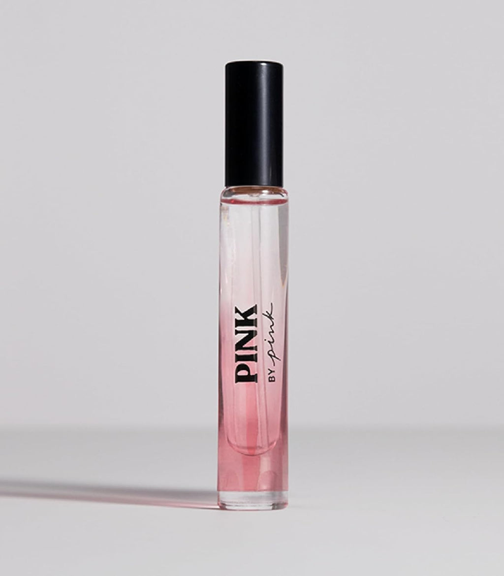 Pink Eau De Parfum Travel Spray, Notes of Apple, Jasmine & Cedarwood, Mini Perfumes for Women (0.23 Oz)