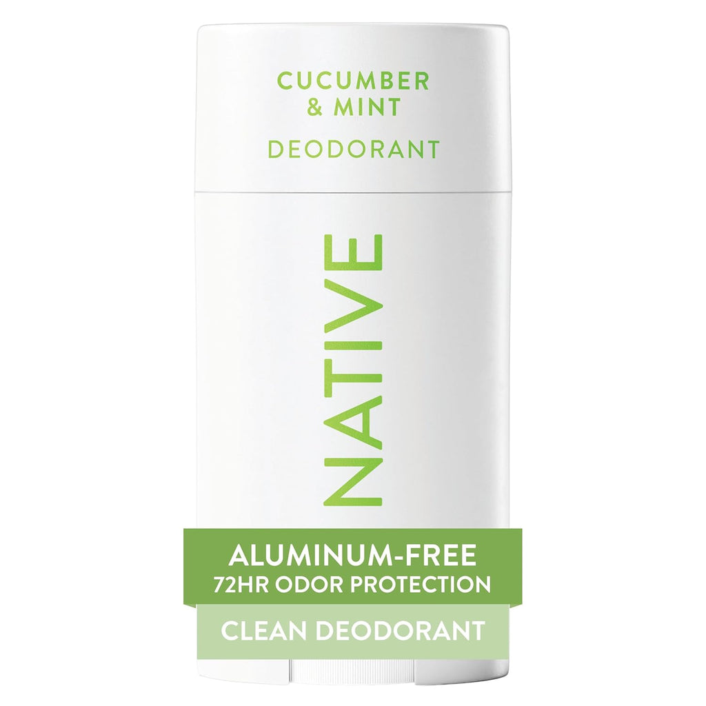 Deodorant Contains Naturally Derived Ingredients, 72 Hour Odor Control, Deodorant for Women and Men, Aluminum Free, Unscented 2.65Oz