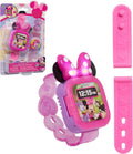 Junior Minnie Mouse Play Smart Watch with Lights and Sounds, 3-Pieces, Pretend Play, Kids Toys for Ages 3 up by Just Play