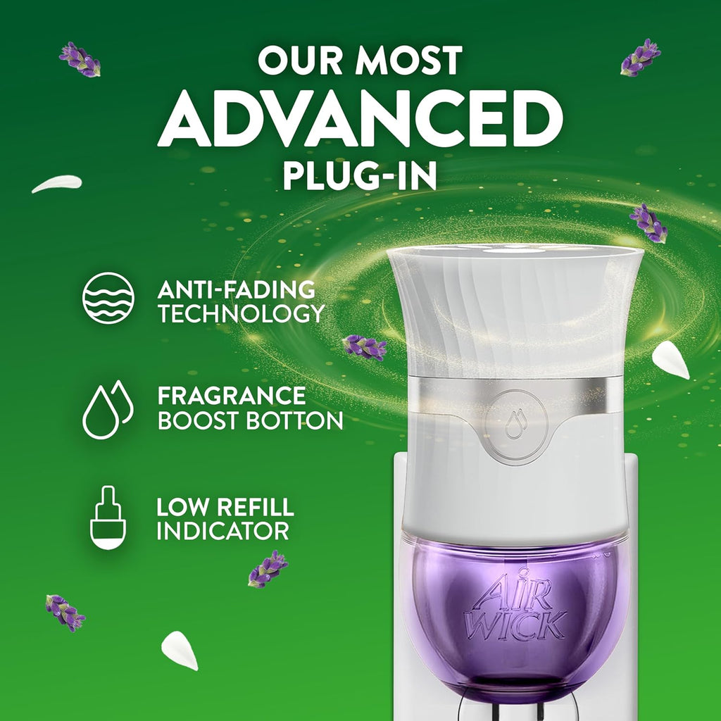 Plug in Scented Oil Refill, 10Ct, Lavender & Chamomile, Air Freshener, Essential Oils, Eco Friendly