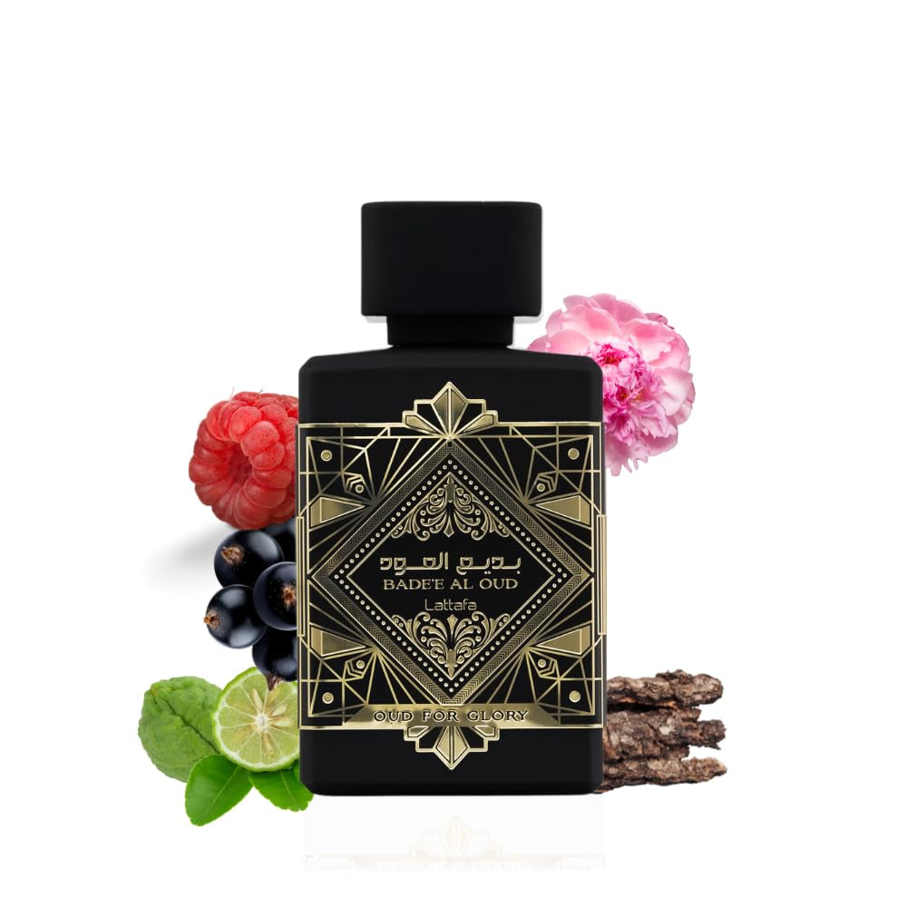 Perfumes Bade'E Al Oud, Oud for Glory for Unisex Eau De Parfum Spray, 3.4 Ounce