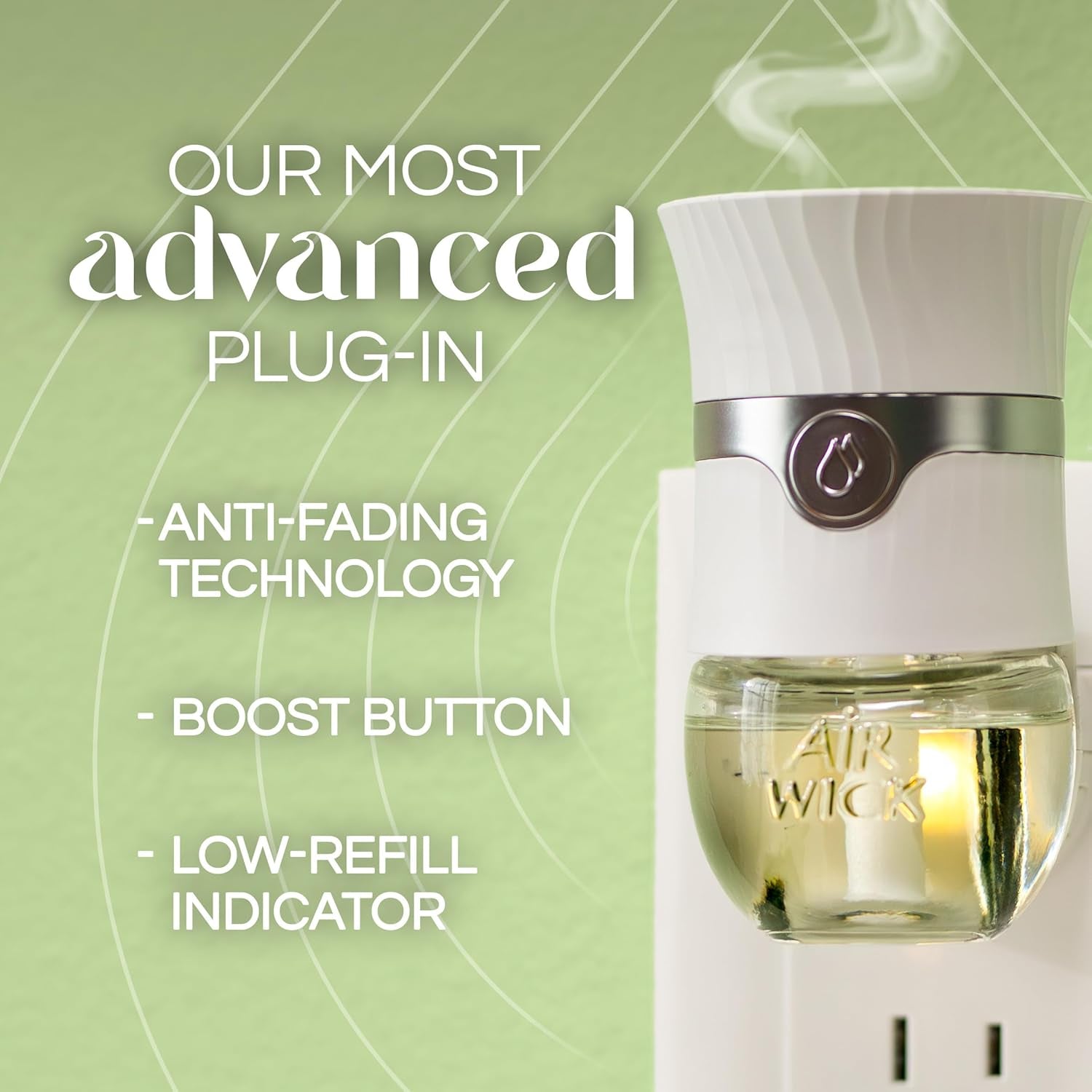 Scented Oils Advanced Gadget, Essential Oils, Room Freshener, Air Freshener, 4 Ct