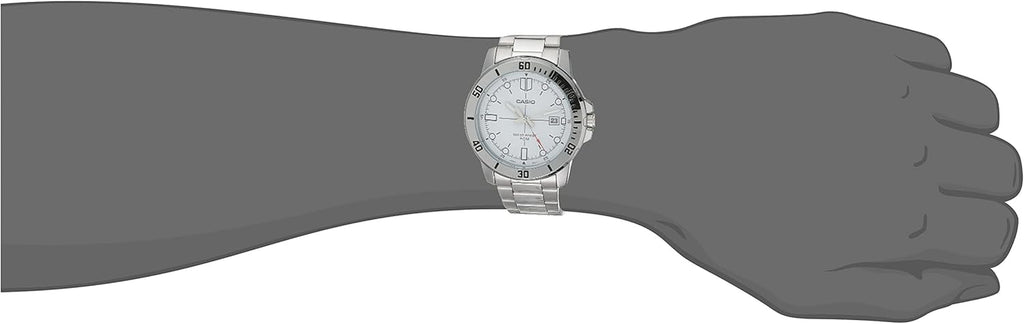 Men'S Diver Style Stainless Steel Watch