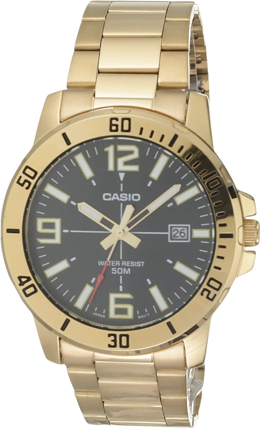 Men'S Diver Style Stainless Steel Watch
