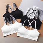 Breathable Sexy Seamless Top Women Sports Bra High Impact for Gym Fitness Yoga Sportswear Push up Female Pad Tank Sport Bralette