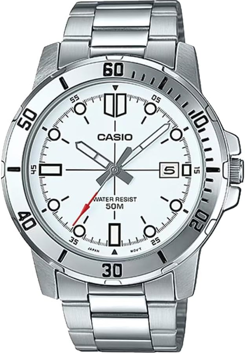 Men'S Diver Style Stainless Steel Watch