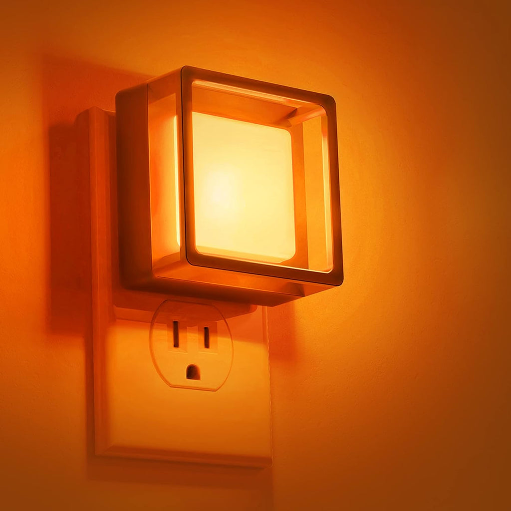 LED Night Light 2 Pack – Dusk to Dawn Sensor, Dimmable Soft White