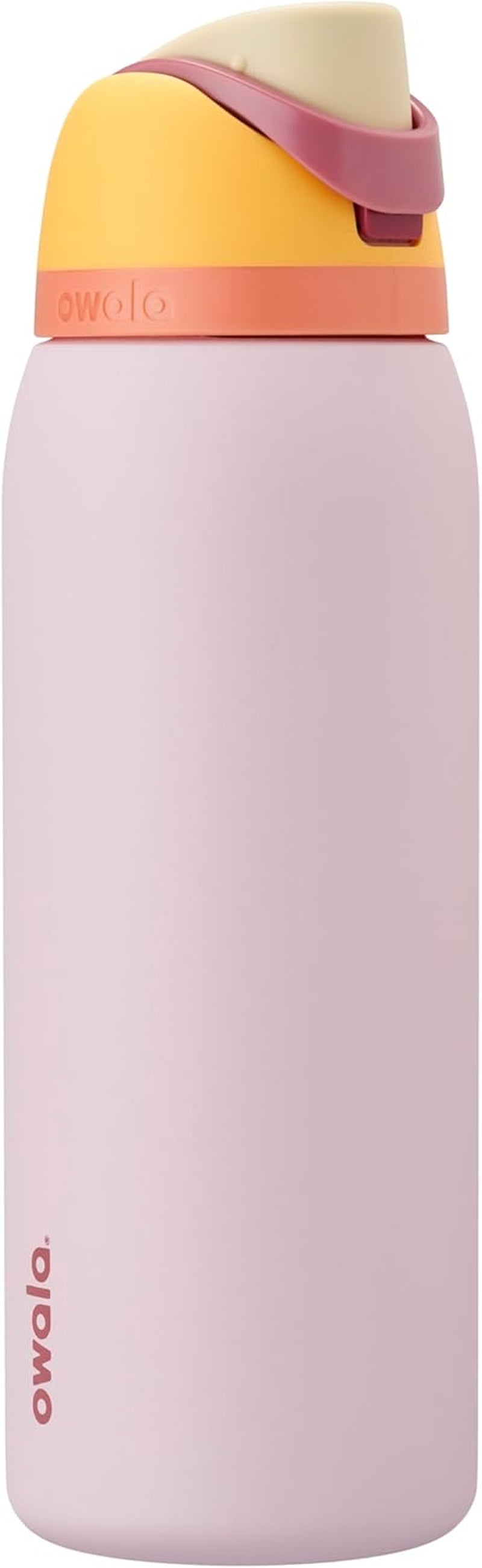 Owala Freesip Insulated Stainless Steel Water Bottle with Straw for Sports, Travel, and School Bpa-Free Sports Water Bottle, 24 Oz, Beach House